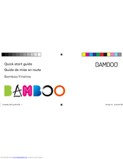 Wacom Bamboo Fineline Quick Start Manual