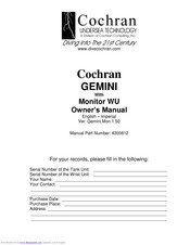 Cochran GEMINI Owner's Manual