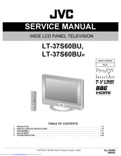 JVC LT-37S60BU/P Service Manual