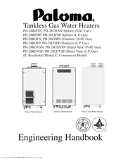 Paloma PH-28RIFSN Engineering Handbook