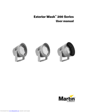 Martin ExteriorWash 200 Series User Manual