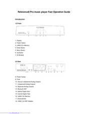 Consonance Reference8 Pro Operation Manual