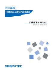 GRAPHTEC WR300 User Manual