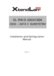 XtendLan xl-raid-2804issa Installation And Configuration Manual