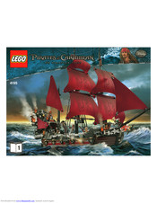 LEGO Queen Anne's Revenge 4195 Manual