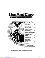 Whirlpool CCW5244W0 Use And Care Manual