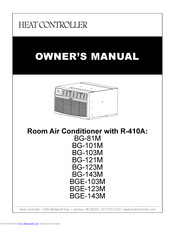 Heat Controller BG-121M Owner's Manual