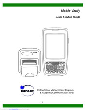 impact Mobile Verify User's Setup Manual