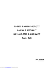 Hyundai DS-8000 HFI-ST Series User Manual