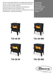 DOVIE TAI 55 W Installation Instructions And Operating Manual