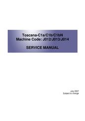 Davin Toscana-C1b Service Manual