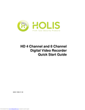 Holis 8CH Quick Start Manual