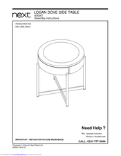 Next 405547 Assembly Instructions Manual
