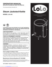 LoLo LKS-45G Operator's Manual