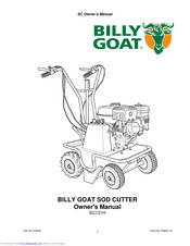 Billy Goat SC121H Owner's Manual