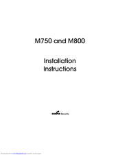 Cooper Security M750 Installation Instructions Manual