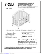 DOM 752 Assembly Manual
