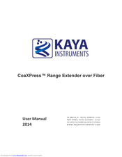 KAYA CoaXPress User Manual