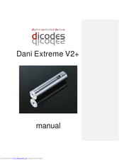 Dicodes Dani Extreme V2+ Manual
