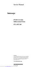 Tektronix P7330 Service Manual
