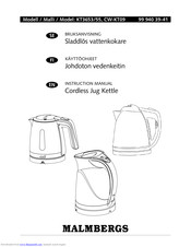 Malmbergs CW-KT09 Instruction Manual