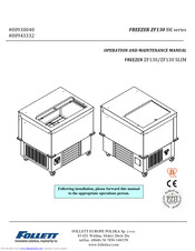 Follett ZF130 SLIM Operation And Maintenance Manual