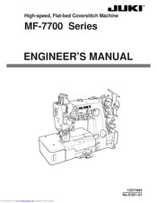 JUKI MF-7700 Series Engineer's Manual
