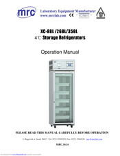 MRC XC-268L Operation Manual