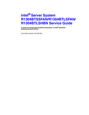 Intel R1304BTLSFAN Service Manual