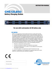 Lectrosonics CHS12LB50 Instruction Manual