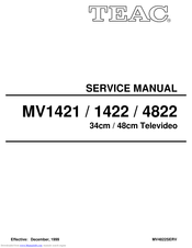 Teac MV4822 Service Manual