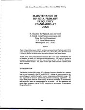 HP 5071A Maintenance Manual