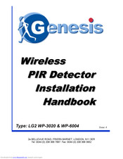 Genesis LG2 WP-3020 Installation Handbook