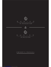 Sumiko WRX Owner's Manual