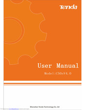 Tenda C50sV4.0 User Manual