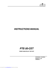 SMC Networks PTE-50-CET Instruction Manual