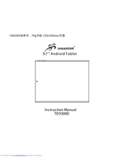 JIANGSU TD9300D Instruction Manual