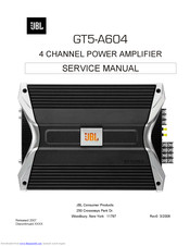 Jbl GT5-A604 Service Manual