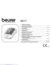 Beurer BM 47 Instructions For Use Manual
