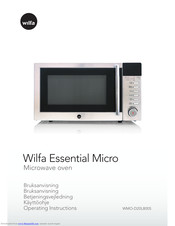 wilfa Essential Micro Operating Instructions Manual