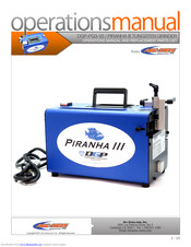 DGP PIRANHA III TUNGSTEN GRINDER Operation Manual