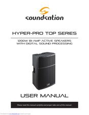 soundsation Hyper-Pro top series User Manual