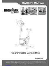 Ironman Fitness 6100.4-061716 Owner's Manual