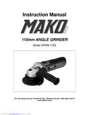 MAKO SROM 1183 Instruction Manual