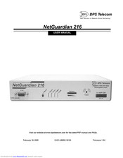 DPS Telecom NetGuardian 216 User Manual