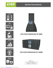 Ever Power Systems POWERLINE RT-6000 Instruction Manual