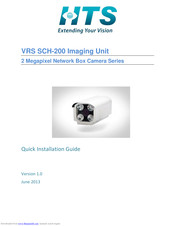 HTS VRS SCH-200 Quick Installation Manual