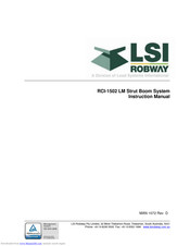 LSI-Robway RCI-1502 LM Instruction Manual