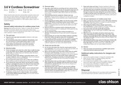Clas Ohlson PLSL-167-UK Instruction Manual