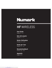 Numark HF WIRELESS User Manual